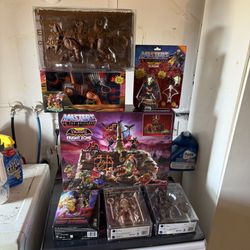 Masters of the Universe He-Man action figure bundle  All brand new 