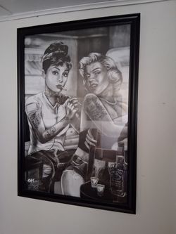 Framed wall art