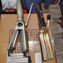 Hair Irons 2 Different Types 
