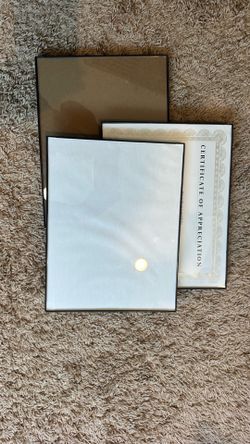 8.5 x 11 Certificate Frames