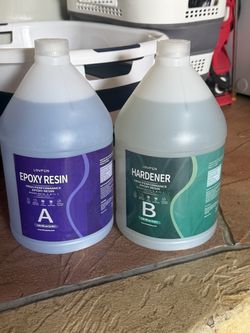 Epoxy resin and hardener