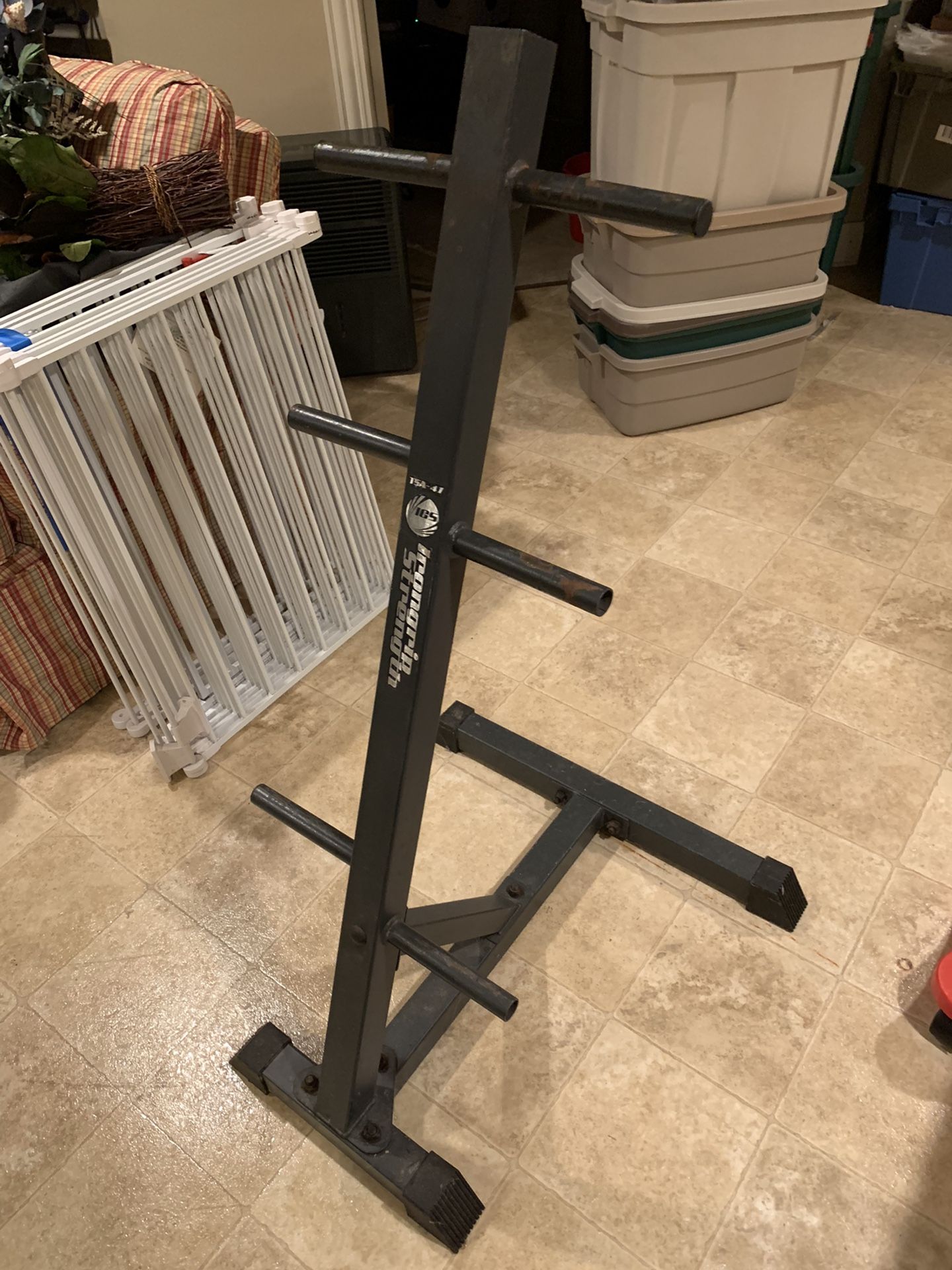 Iron Grip Strength IGS TSA-41 Weight Plate Rack