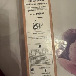 Sennheiser SKP 500 G4 Wireless Plug-on Transmitter - AW+ Band