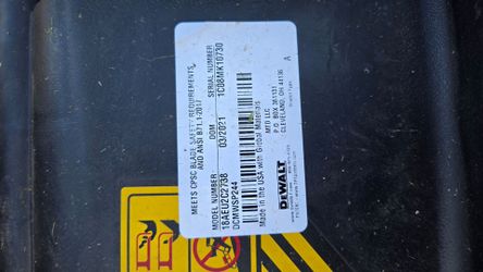 Dewalt battery powered Mower FOR PARTS