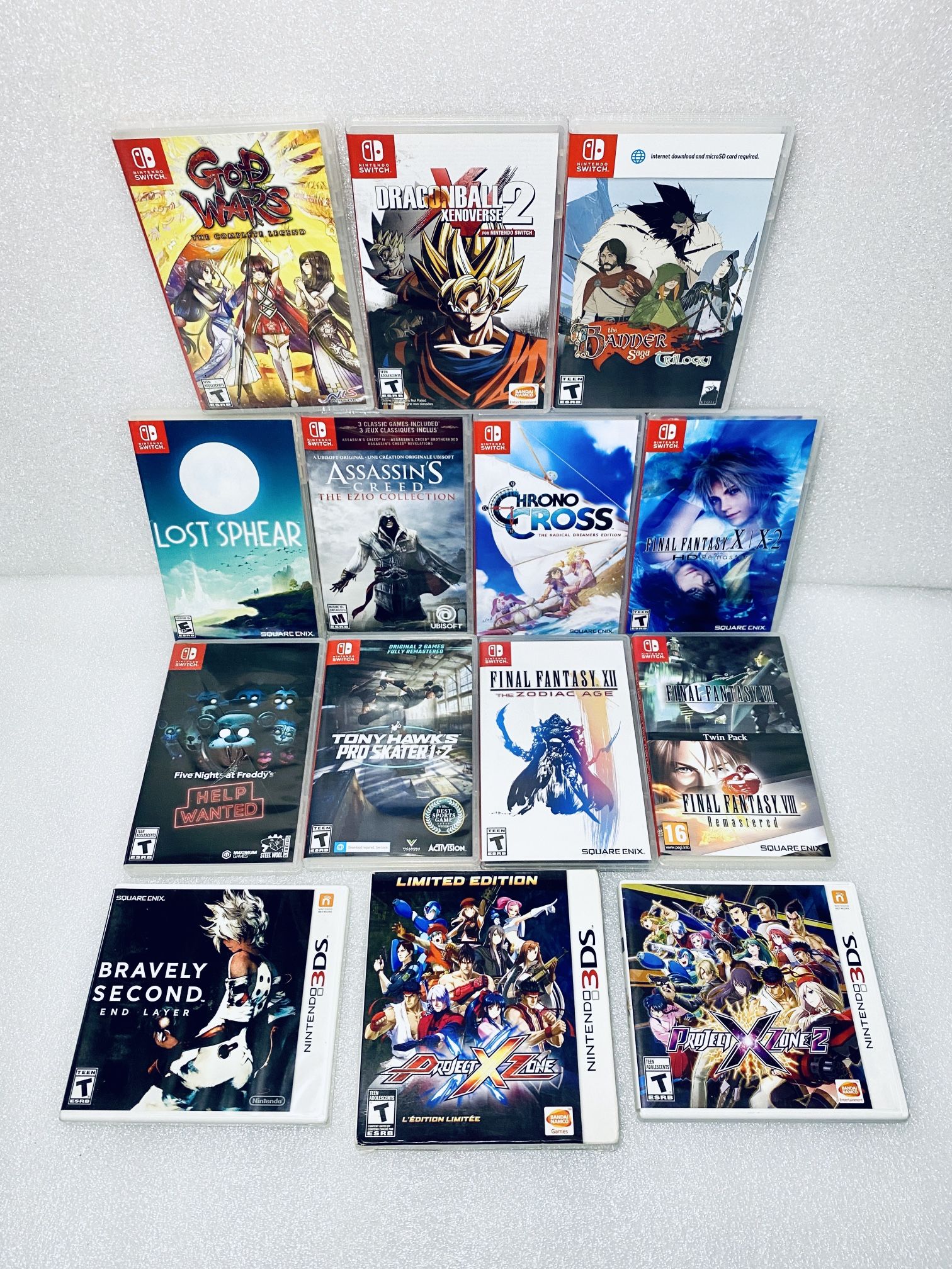 Nintendo Switch & 3DS Games