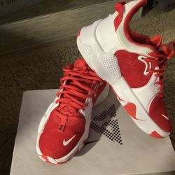Nikes Paul George 5 high tops size4 1/2 new
