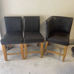 3 Bar Stools 