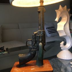 Original Custom made Pistol Lamp shade