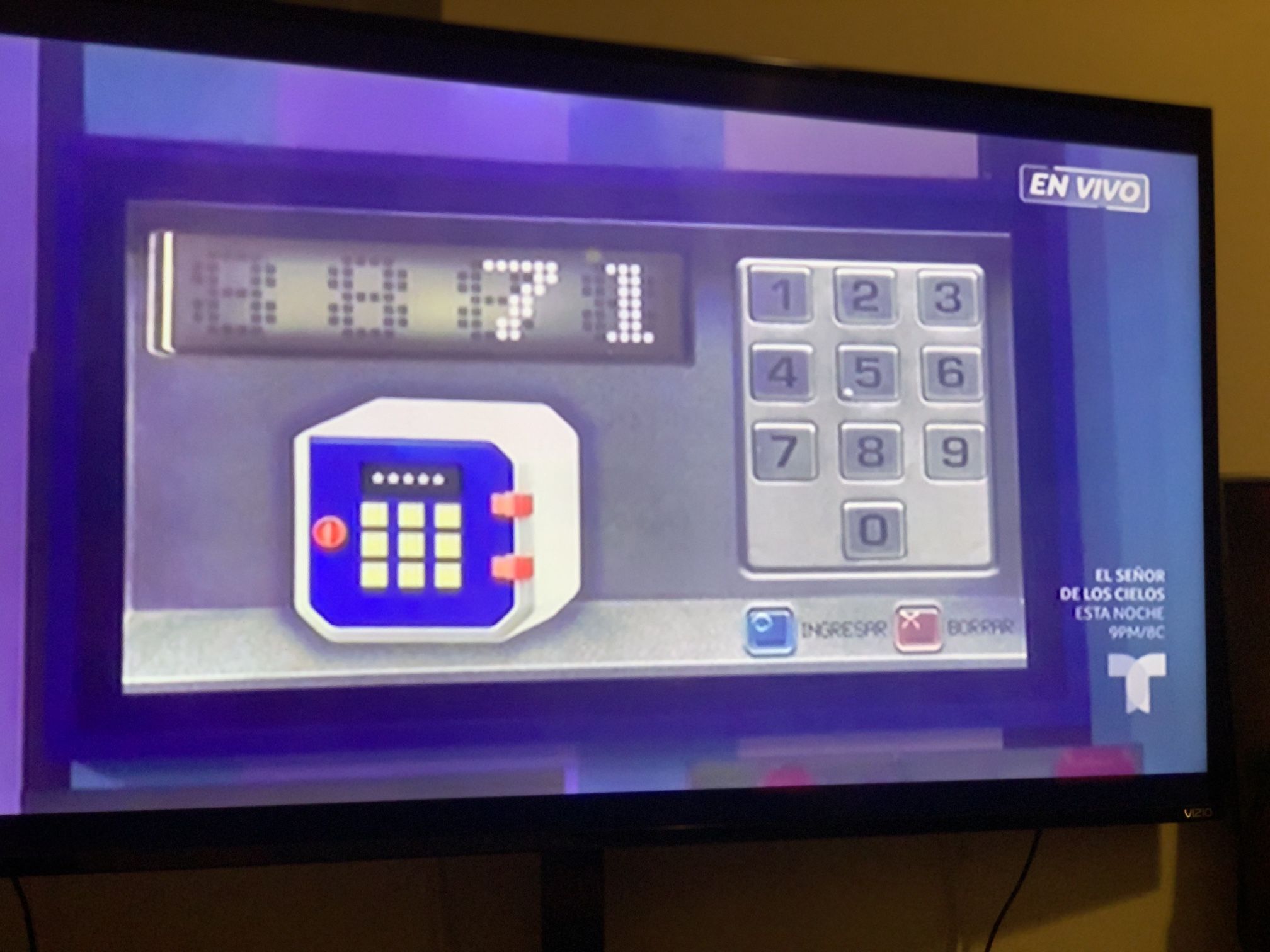 Vizio 55” Smart With The Table Glas
