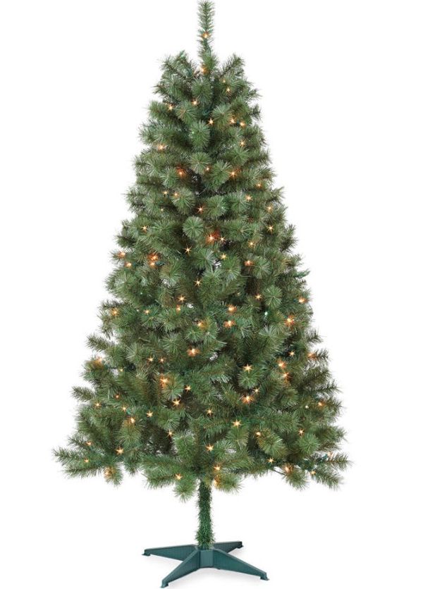 6 FT pre lit artificial Christmas holiday tree for Sale in Westminster