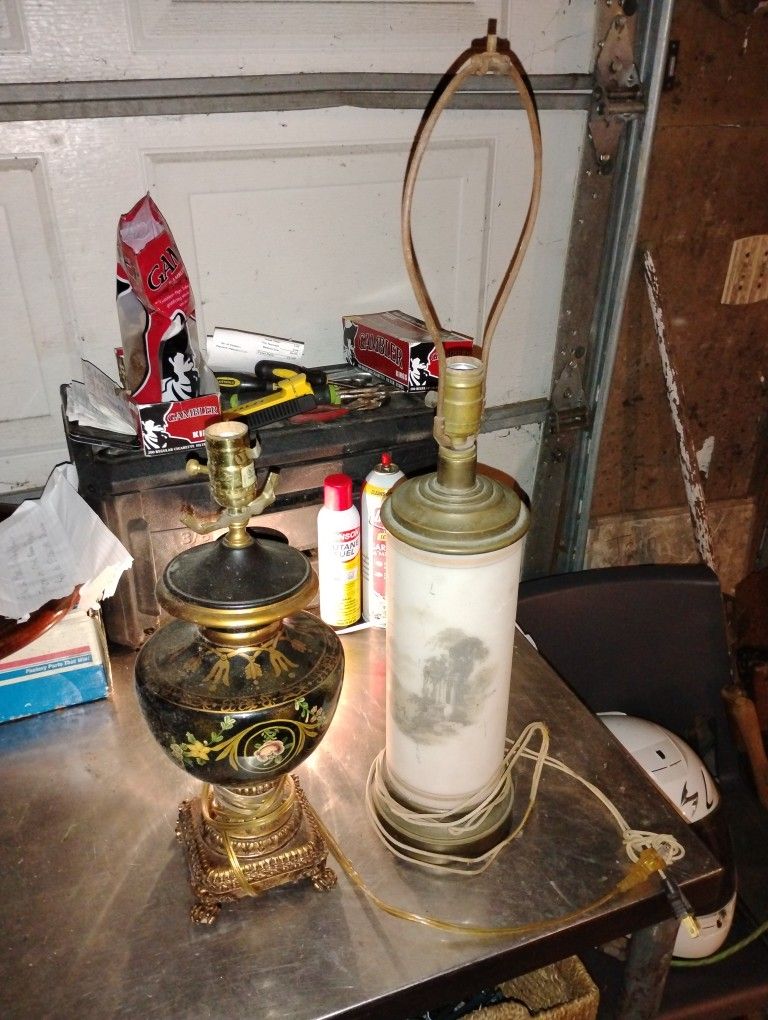 2 Antique Lamps