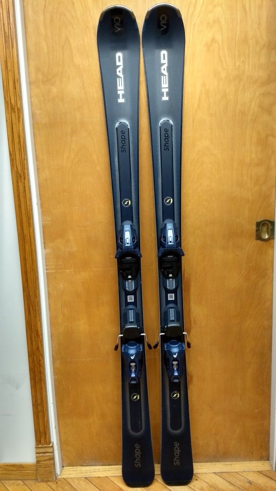 163cm 2023 Head Shape e-V10 Skis w/ Head PR 11 Bindings