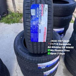 215/60/16 Atlander Set of Tires Installed and Balanced Set de Llantas Nuevas Instaladas y Balanceadas