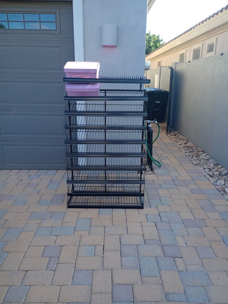 Metal Shelving Unit