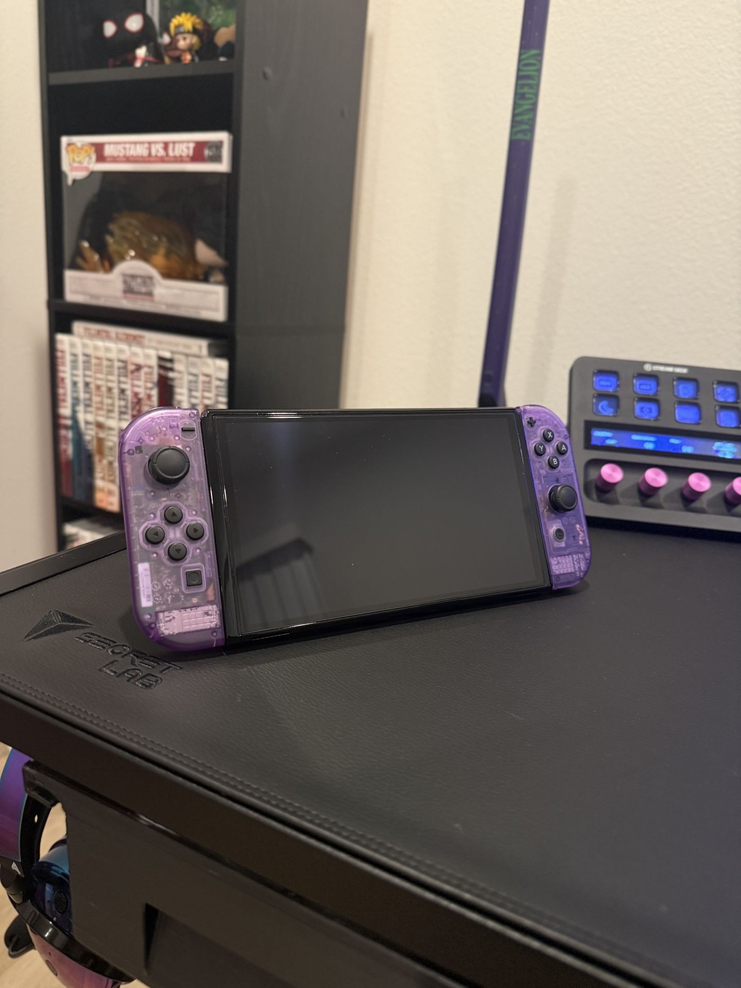Custom Switch OLED (Atomic Purple)