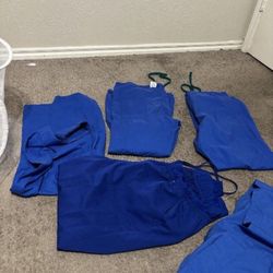 Blue Scrub Pants