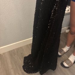 Black Sequin Maxi Dress or Skirt