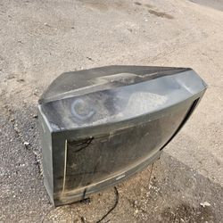 Old crt bubble tv working