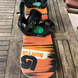 120 inch LTR Burton snowboard