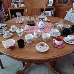 Vintage Teacup And Saucer Bone China Collection 