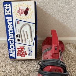 Dirt Devil Handheld Vacuum With Attachments