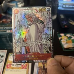 One Piece OP08 Rayleigh Manga Rare