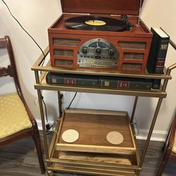 Gold Bar Cart