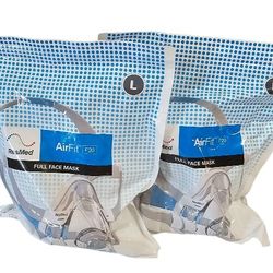 (LOT OF 2) ResMed AirFit F20 FULL FACE MASK LARGE New in Package