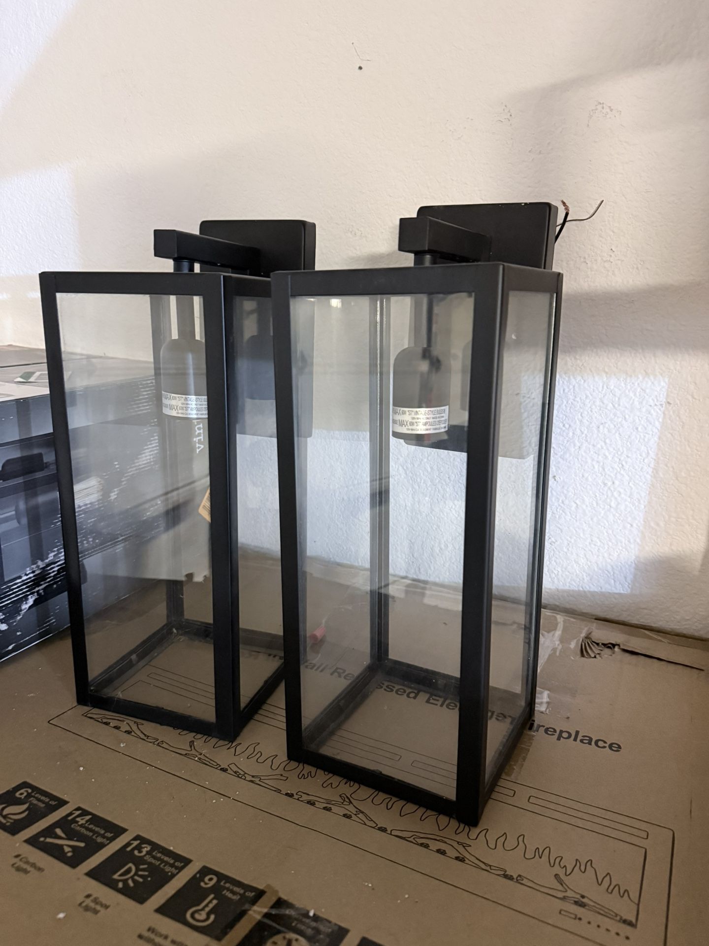 Pair Of Outdoor Lights