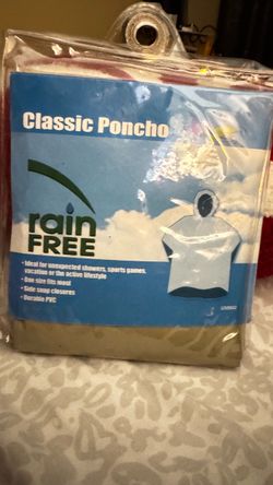 plastic rain cover