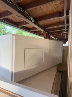 White Shaker Style Wall Cabinet