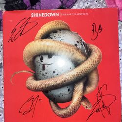 Signed Shinedown Vinyl