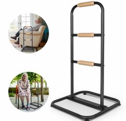 Freestanding stand assist rail