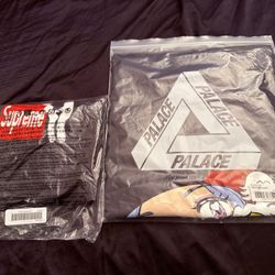 Supreme Stick Tee / Palace Rear View Tee