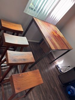 Table & Stools