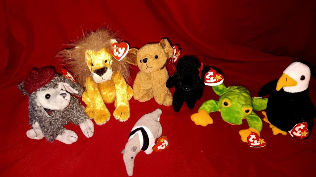 Original Beany Baby Lot Of 7