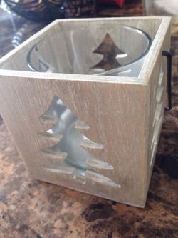 Handmade Christmas candle ornament