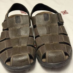 Dr. Scholl's Men's Gaston Fisherman Sandals. size 11