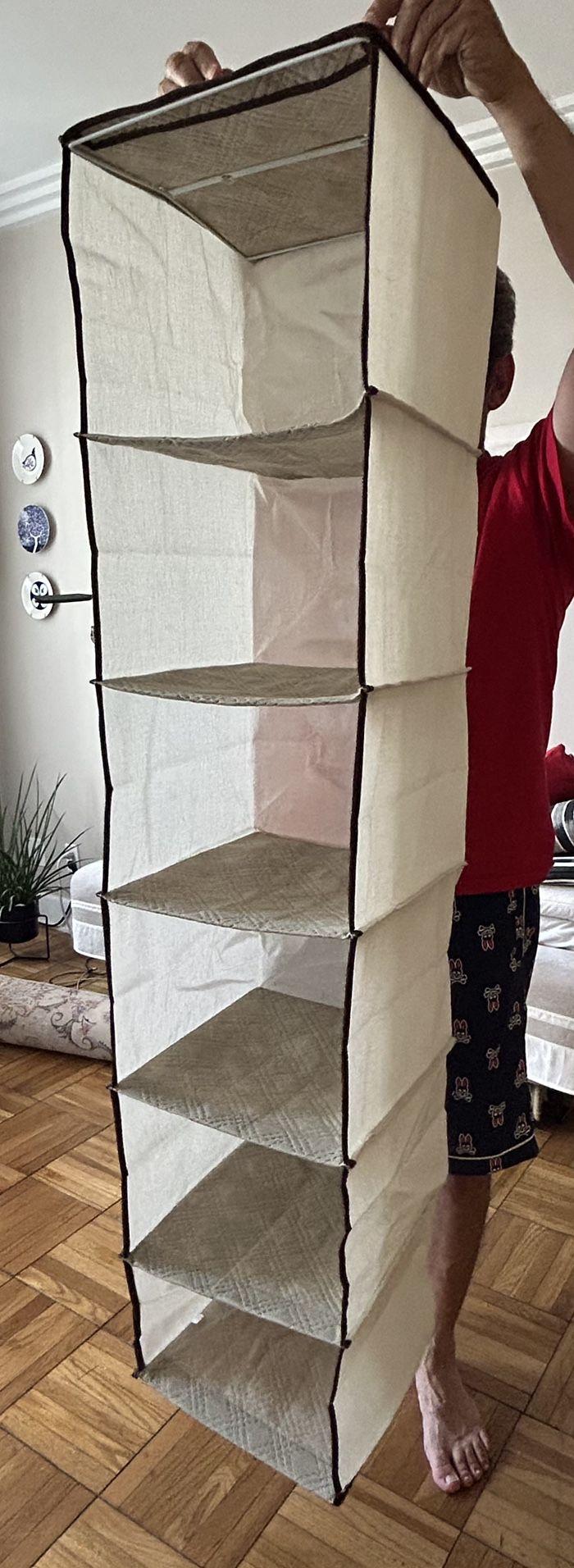 6 Shelf Hanging Closet Organizer