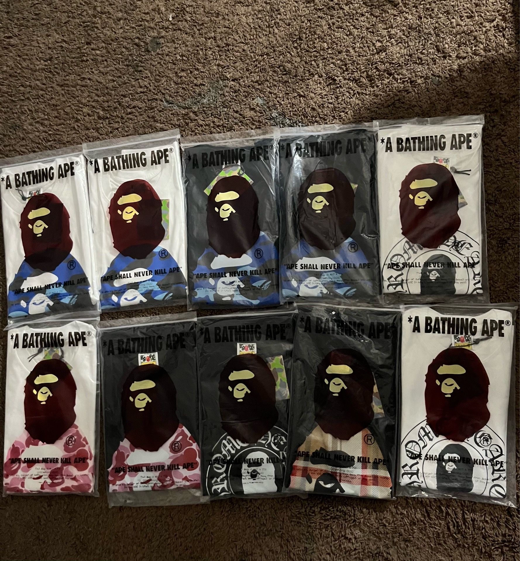 Bape shirts
