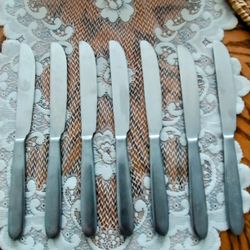 Create & Barrel Dinner Knife Set - Stainless Steel (7)