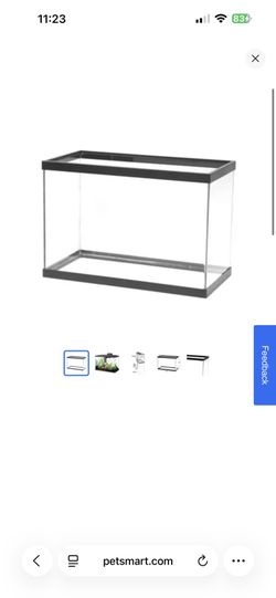 Two Tanks Available 10 Gallon And 20 Gallon