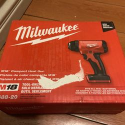 Milwaukee 18v Heat Gun