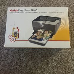 Kodak Easyshare G610 Printer Dock  