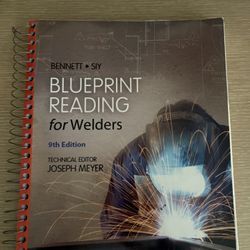 Blueprint Reading for Welders Spiral Bound Version by A. E. Bennett Louis J. Siy