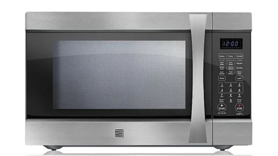 Kenmore Elite Countertop  Stainless Steel Convection Microwave 1500w Works Perfectly- Like New 