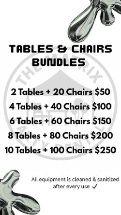Tables & Chairs
