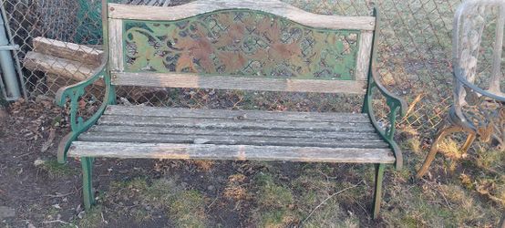 Banca Viejita Para Proyecto  