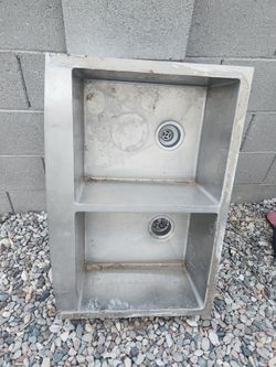 Stainless steel farm sink