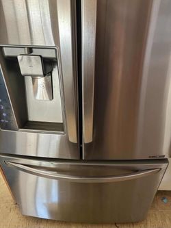 LG stainless steel refrigerator